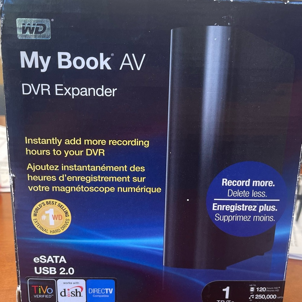 WD My Book AV DVR Expander